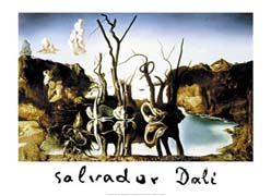 salvador dale surrealist paintings, prints, posters, surrealism,